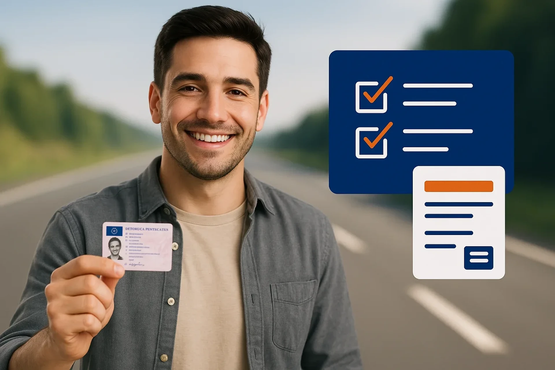 Carta sem teste de condução